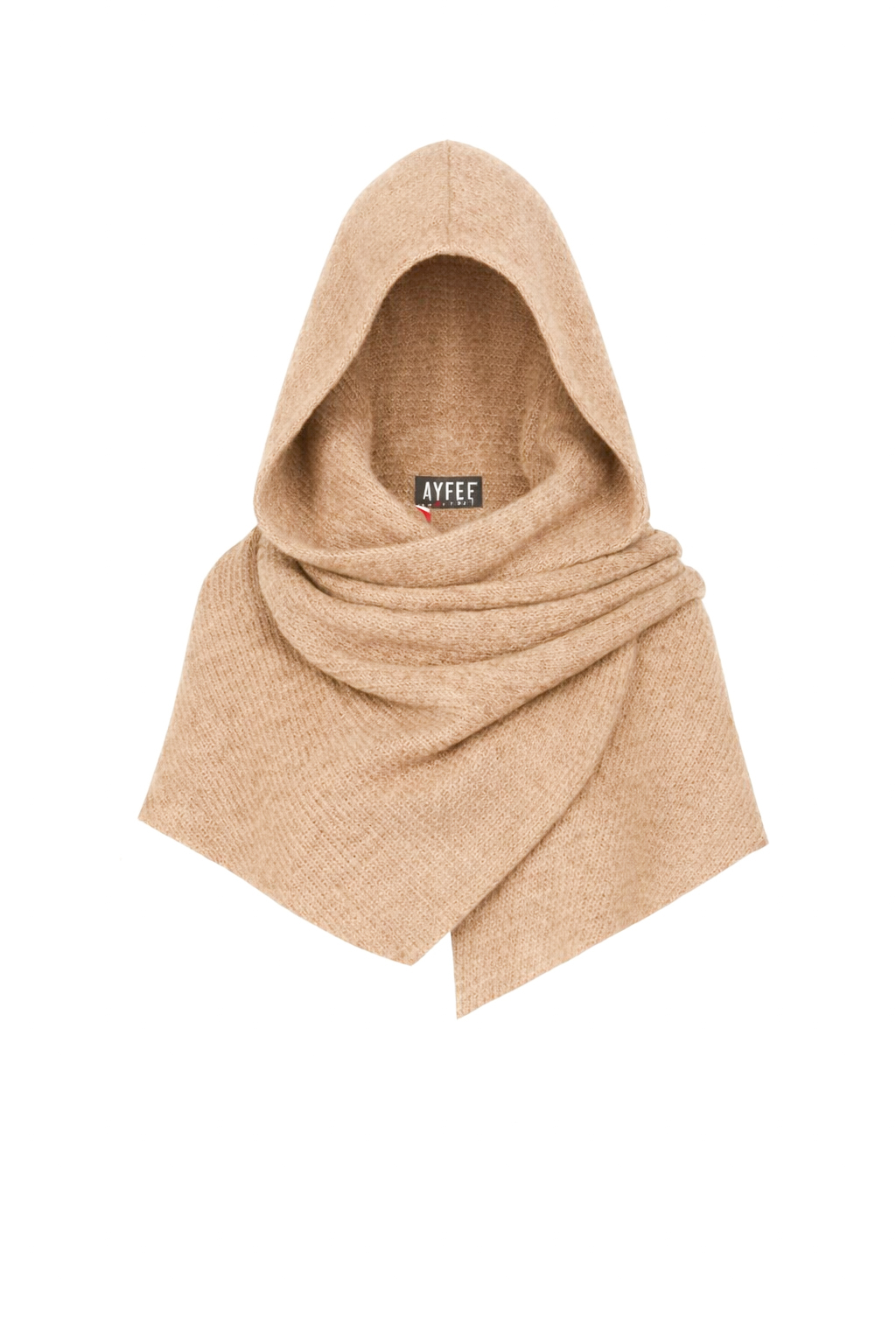 CAGOUL MAGLIA LUNGO, 10%WO 15%NY 75% VI, MADE IN PRC             